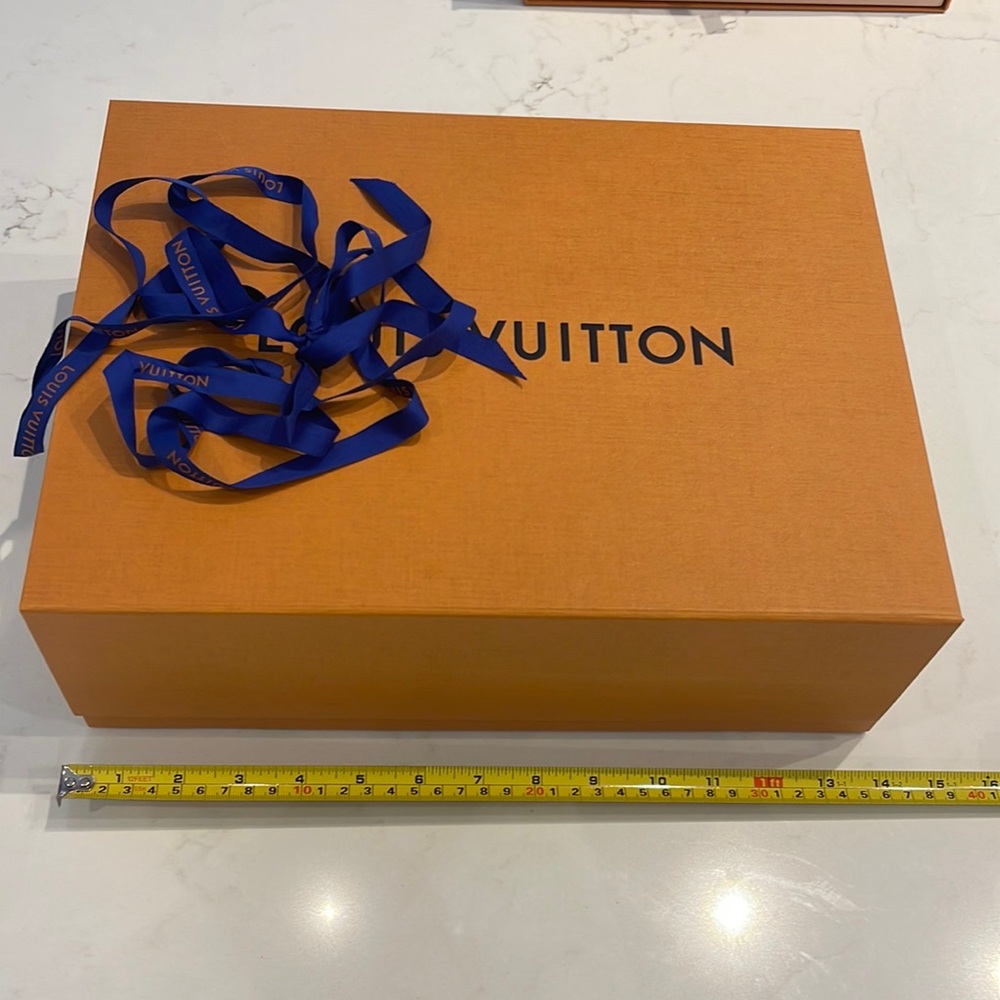 Louis Vuitton box with ribbon